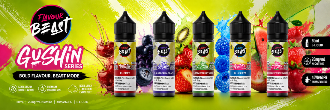 Flavour Beast Gushin Series E-Liquid (Salt 60ML)