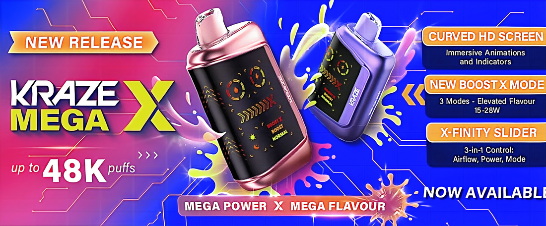 Kraze Mega X 48K Disposable Vape
