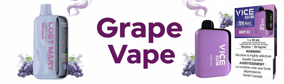 Grape Disposable Vape Canada Grape Ice & More | VapeBest Grape Disposable Vape Canada Grape Ice & More | VapeBest