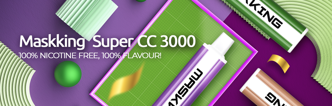 Maskking Super CC 3000 Nicotine Free Disposable