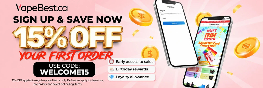 Welcome Deals: 15% OFF