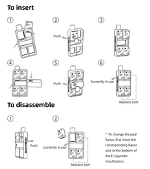 Passion Fruit Kiwi Maskking Leco 2400 Pod(2 Packs)