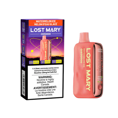 Watermelon Ice Flavour Lost Mary OS50000 Disposable Vape Watermelon Ice Flavour Lost Mary OS50000 Disposable Vape