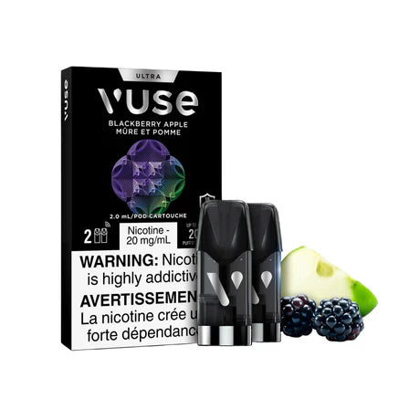 Blackberry Apple Flavor Vuse Ultra Pods 2pk Pre-Filled Pods