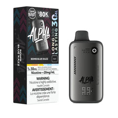 Bomb Blue Razz Flavour Beast ALPHA 80k Disposable Vape - VapeBest