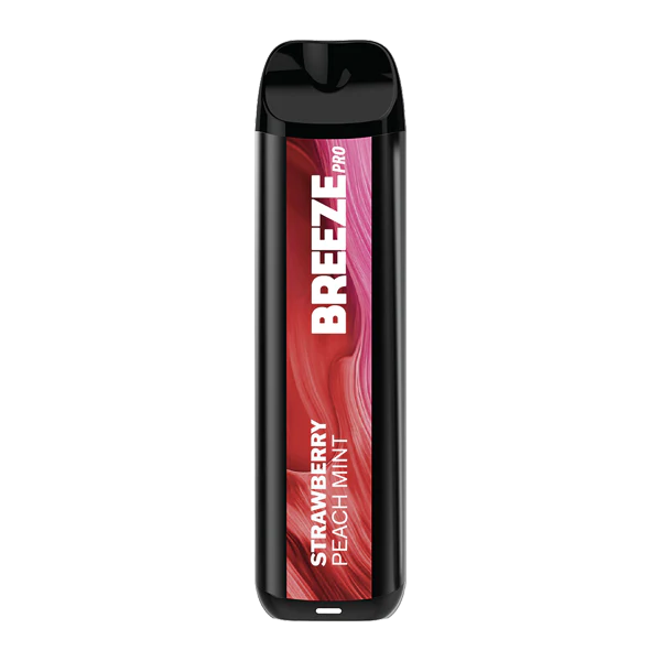 Strawberry Peach Mint Breeze Pro 20mg 2000 Disposable Vape