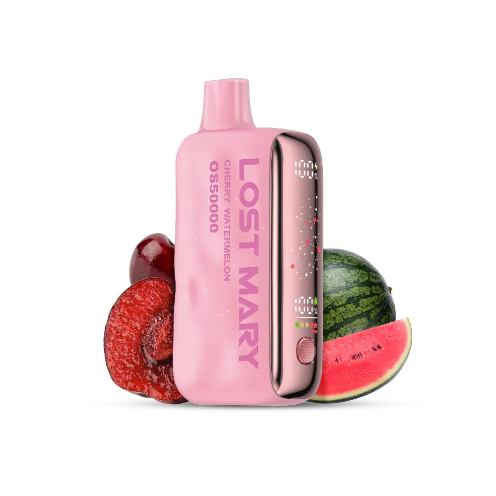 Cherry Watermelon Flavour Lost Mary OS50000 Disposable Vape Cherry Watermelon Flavour Lost Mary OS50000 Disposable Vape
