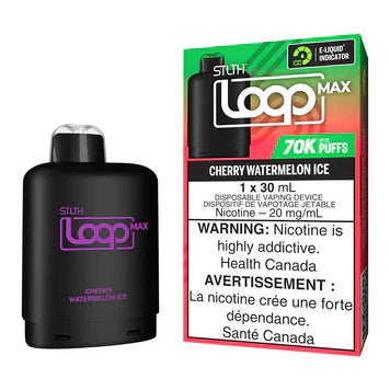 STLTH Loop Max Pod 70k - Cherry Watermelon Ice Flavor Pod