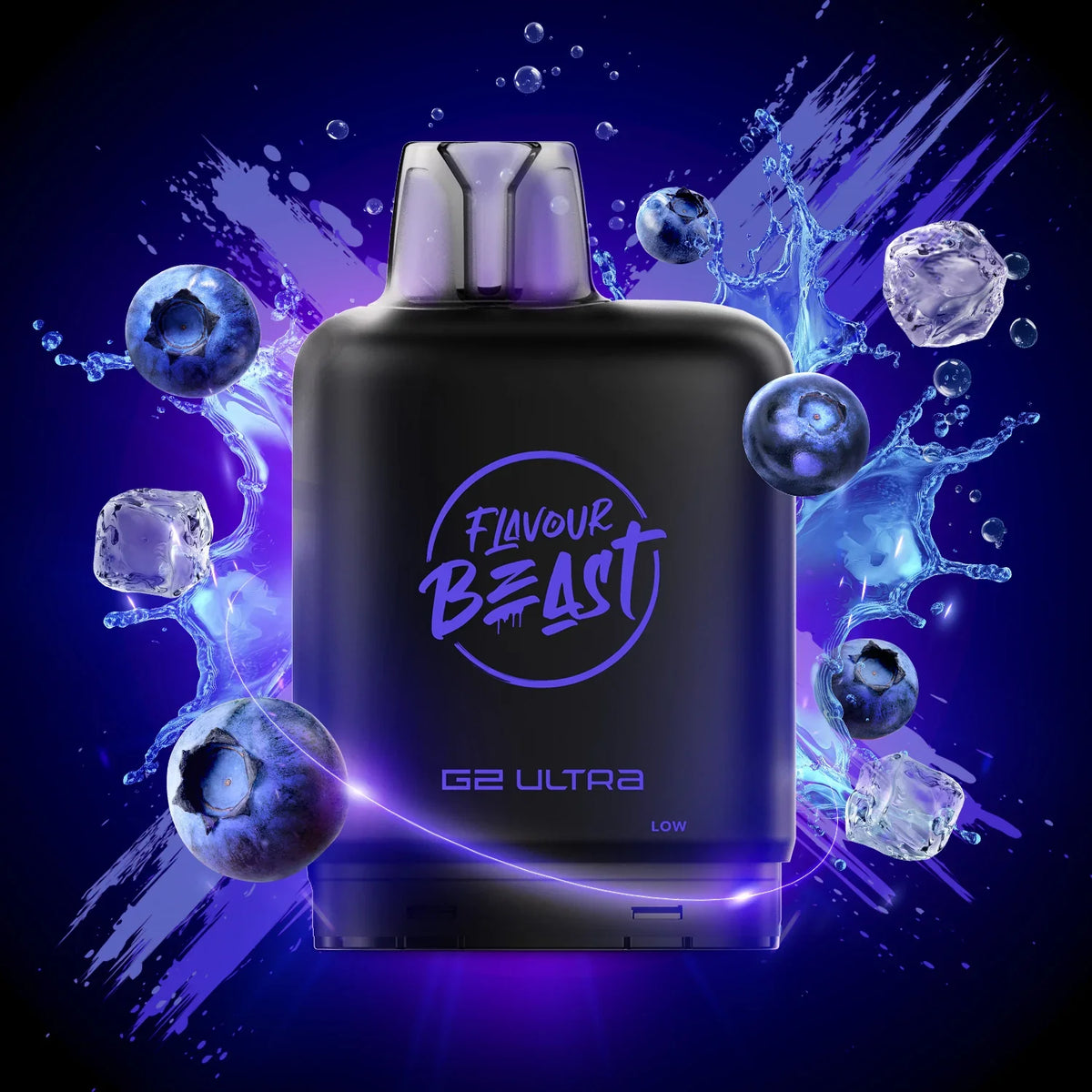 Chuggin Blueberry Sparkle Iced Disposable Vape