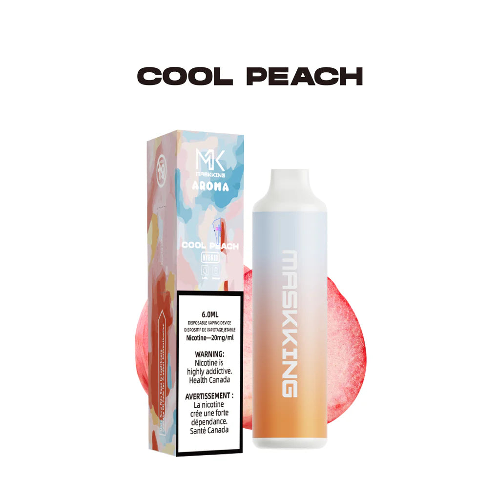 Cool Peach Maskking Aroma 6000 Puffs Disposable Vape