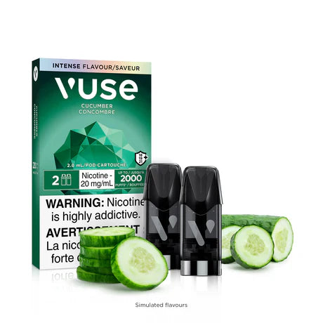 Cucumber Flavor Vuse Pods 2pk Pre-Filled Pods