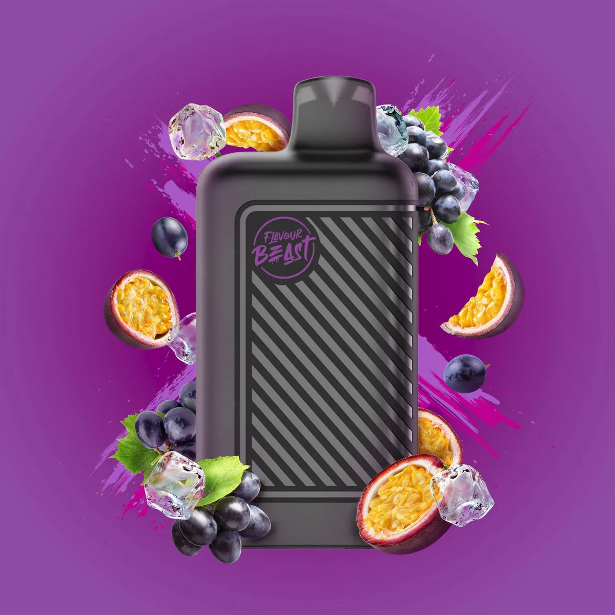 🎁 Groovy Grape Passionfruit Iced Flavour Beast 8000 (100% off)