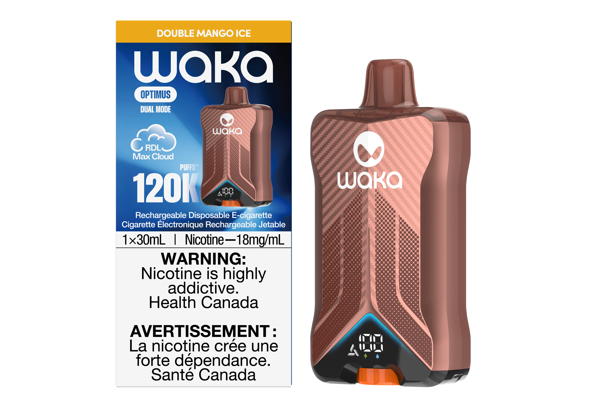 Double Mango Ice WAKA Optimus 120K Device