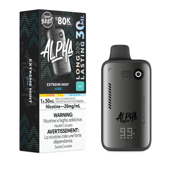 Extreme Mint Iced Flavour Beast ALPHA 80k Disposable Vape - VapeBest