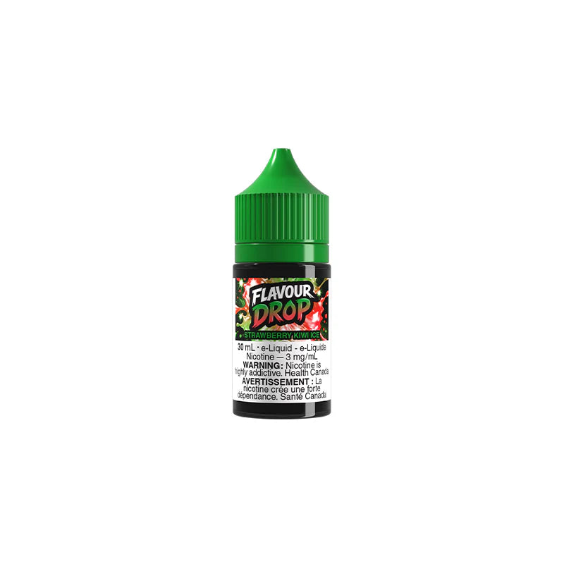 Strawberry Kiwi Ice By Flavour Drop E-Liquid (30ML Freebase)