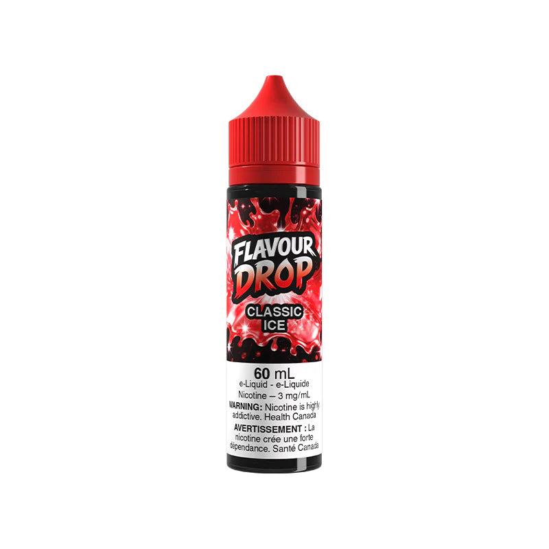 Classic Ice By Flavour Drop E-Liquid (60ML FREEBASE)
