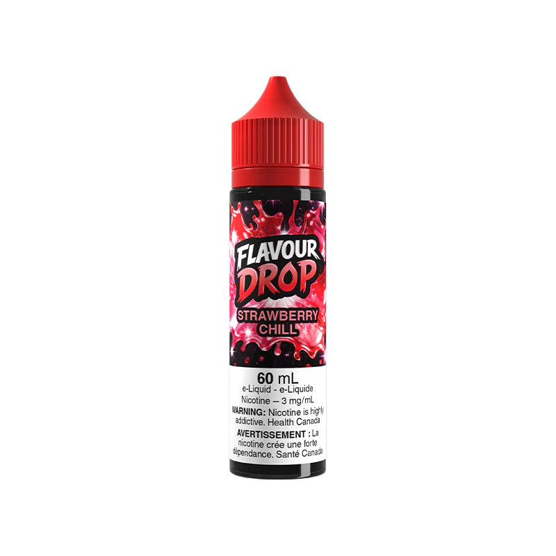 Strawnana Chill By Flavour Drop E-Liquid (60ML FREEBASE)