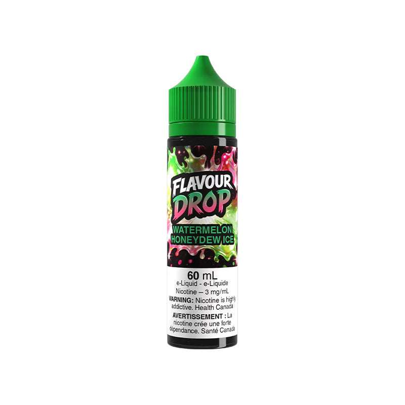 Watermelon Honeydew Ice By Flavour Drop E-Liquid (60ML FREEBASE)