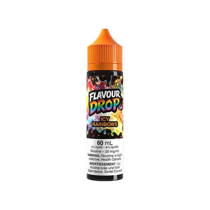 Icy Rainbows By Flavour Drop E-Liquid (60ML SALT)
