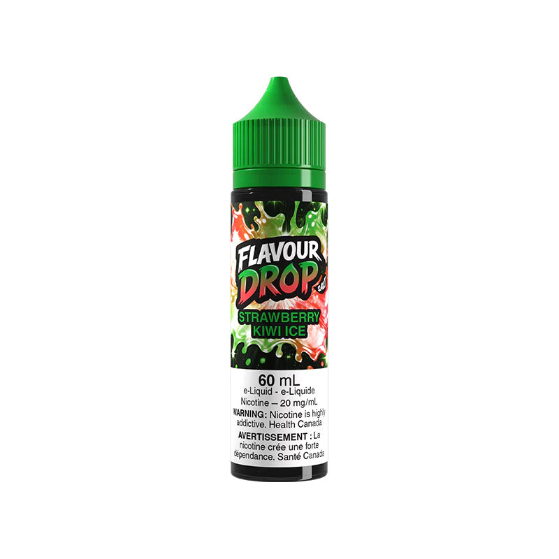 Strawberry Kiwi Ice By Flavour Drop E-Liquid (60ML SALT)