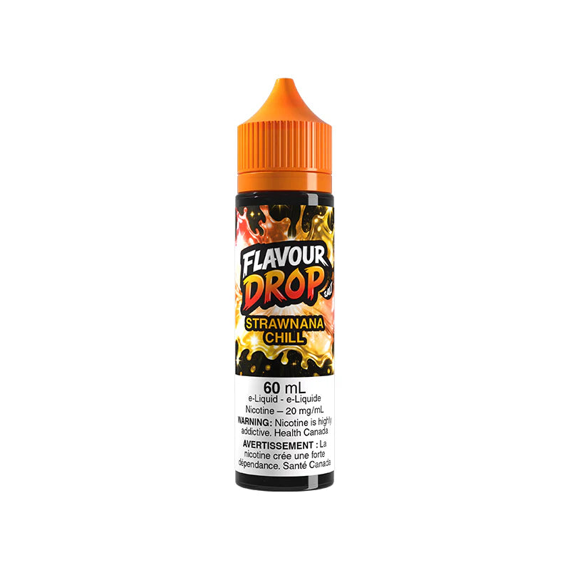 Strawnana Chill By Flavour Drop E-Liquid (60ML SALT)