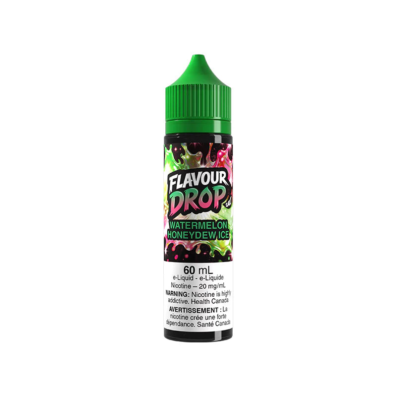 Watermelon Honeydew Ice By Flavour Drop E-Liquid (60ML SALT)