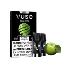 Green Apple Flavor Vuse Ultra Pods 2pk Pre-Filled Pods