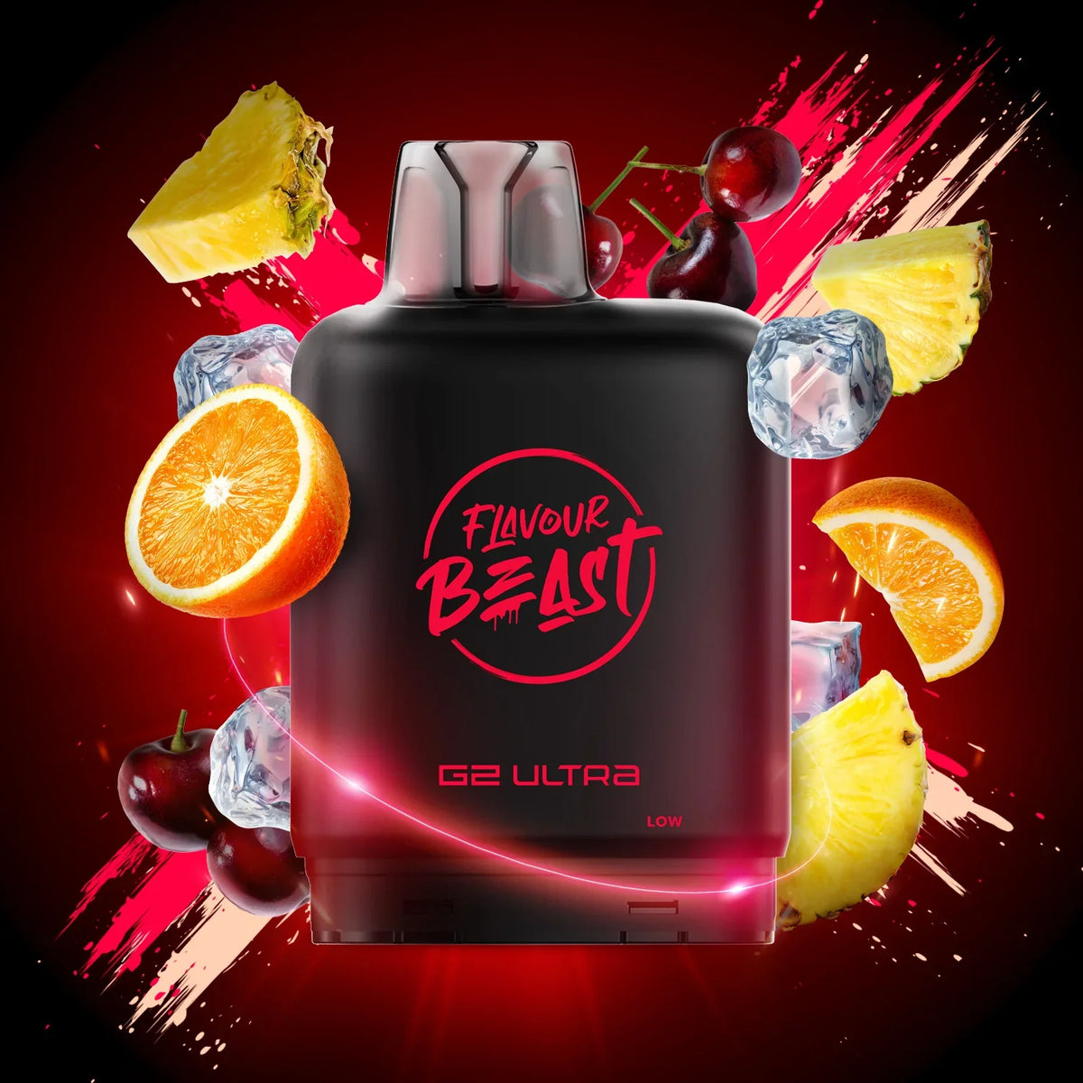 Hawaiian Red Iced Disposable Vape