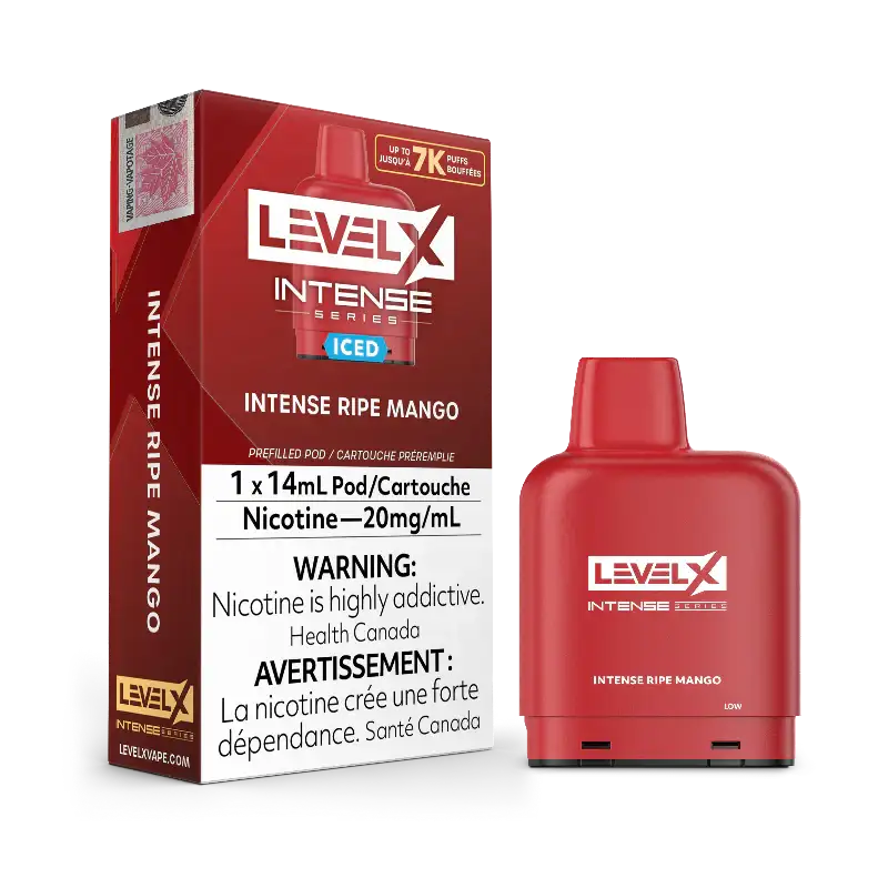 Level X Intense Ripe Mango Ice Pods (7000 Puffs)