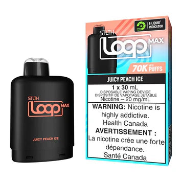 STLTH Loop Max Pod 70k - Juicy Peach Ice Flavor Pod
