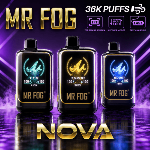 does mr fog nova have thc 36K Nicotine Free Disposable Vape | Canada-Wide Shipping Pina Colada Flavor:Cereal Milk Pop Flex Disposable Device