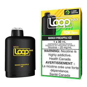 STLTH Loop Max Pod 70k - Mango Pineapple Ice Flavor Pod