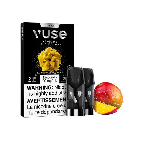 how much is elf bar vape Vuse Intense Mango Ice Refill Pods (20mg) main image 1