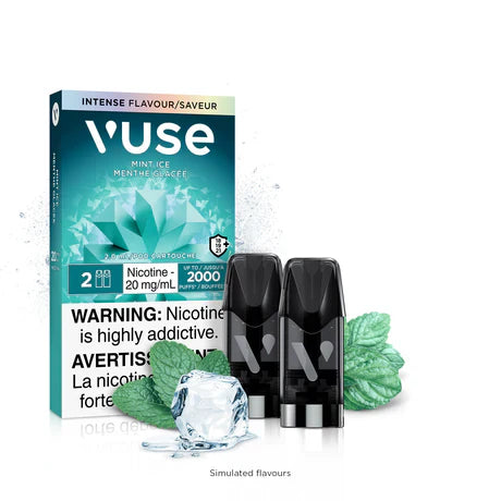 Mint Ice Flavor Vuse Pods 2pk Pre-Filled Pods