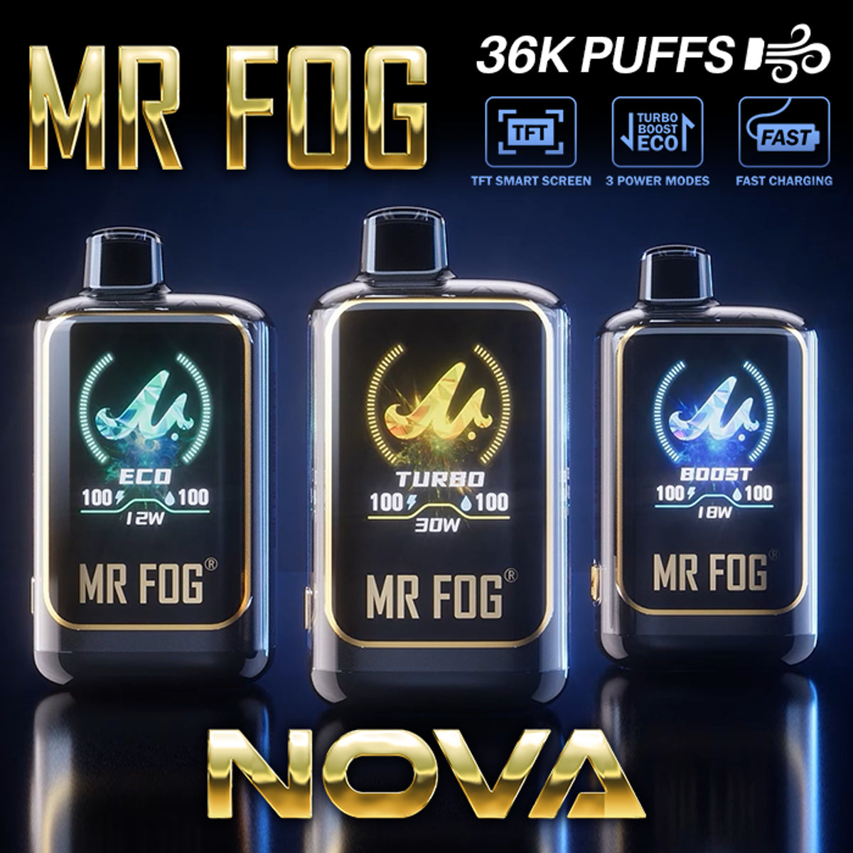 Mr Fog Nova 36K Nicotine Free Disposable Vape Mr Fog Nova 36K Nicotine Free Disposable Vape