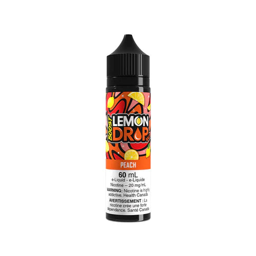 Peach Lemon Drop Boost E-Liquid Salt 60ml' - VapeBest