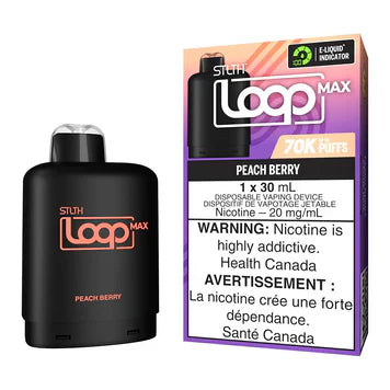 STLTH Loop Max Pod 70k - Peach Berry Flavor Pod