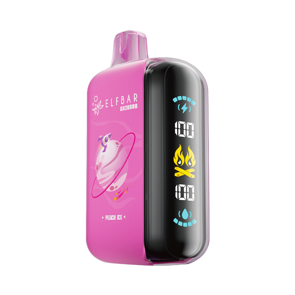 Peach Ice Elf Bar GH20k Disposable Vape