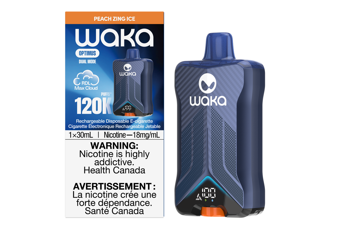 Peach Zing Ice WAKA Optimus 120K Device
