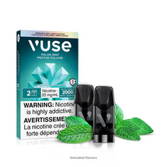 Polar Mint Flavor Vuse Pods 2pk Pre-Filled Pods