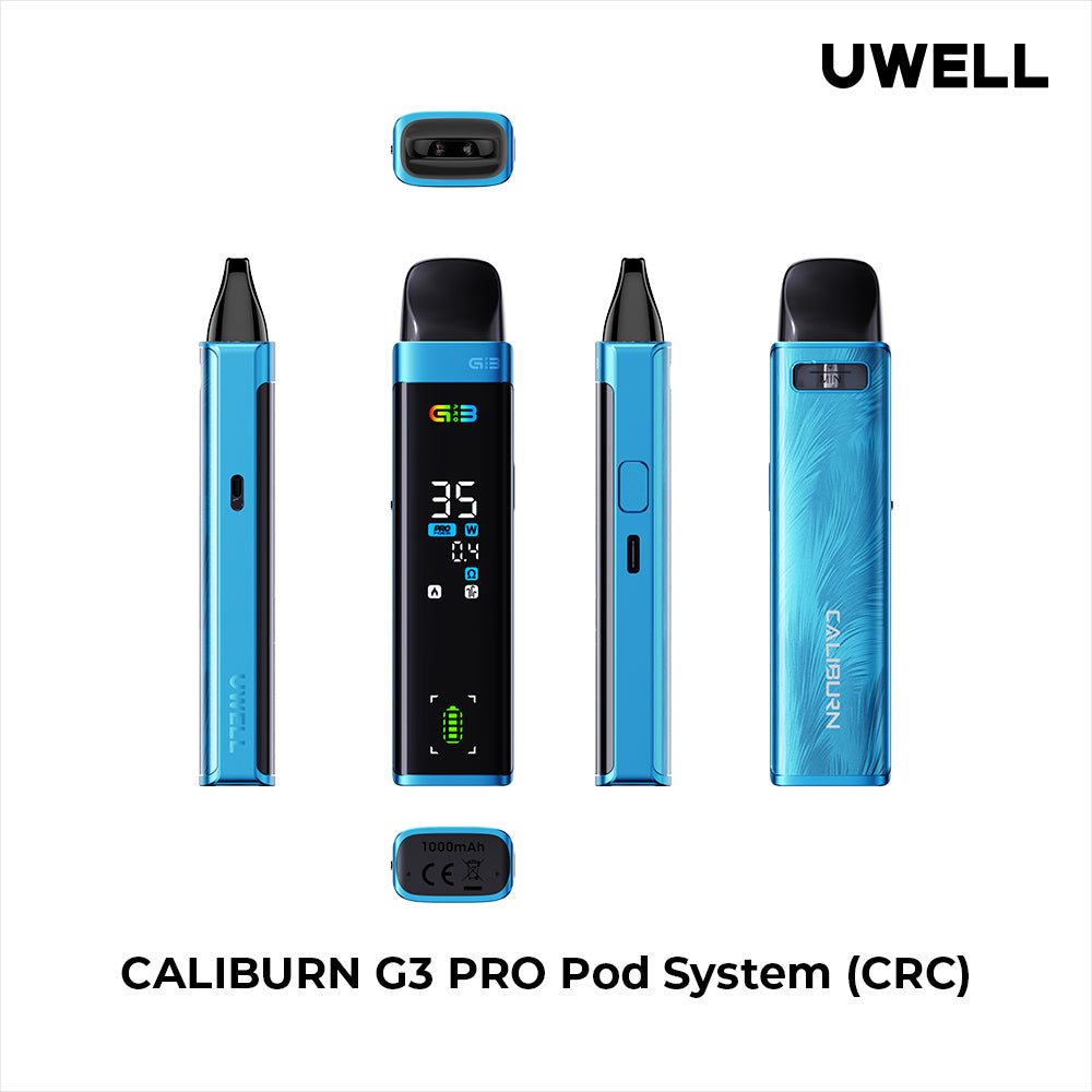 UWELL Caliburn G3 Pro Vape Kit 35W - Premium Vape Experience UWELL Caliburn G3 Pro Vape Kit 35W - Premium Vape Experience