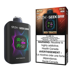 STLTH x GEEK BAR Rich Tobacco | 80K Disposable Vape STLTH x GEEK BAR Rich Tobacco | 80K Disposable Vape
