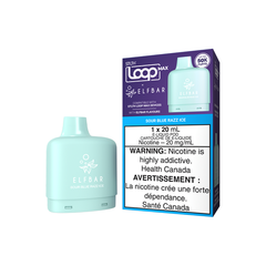 Sour Blue Razz Ice STLTH Loop Max X Elfbar 50K Pod