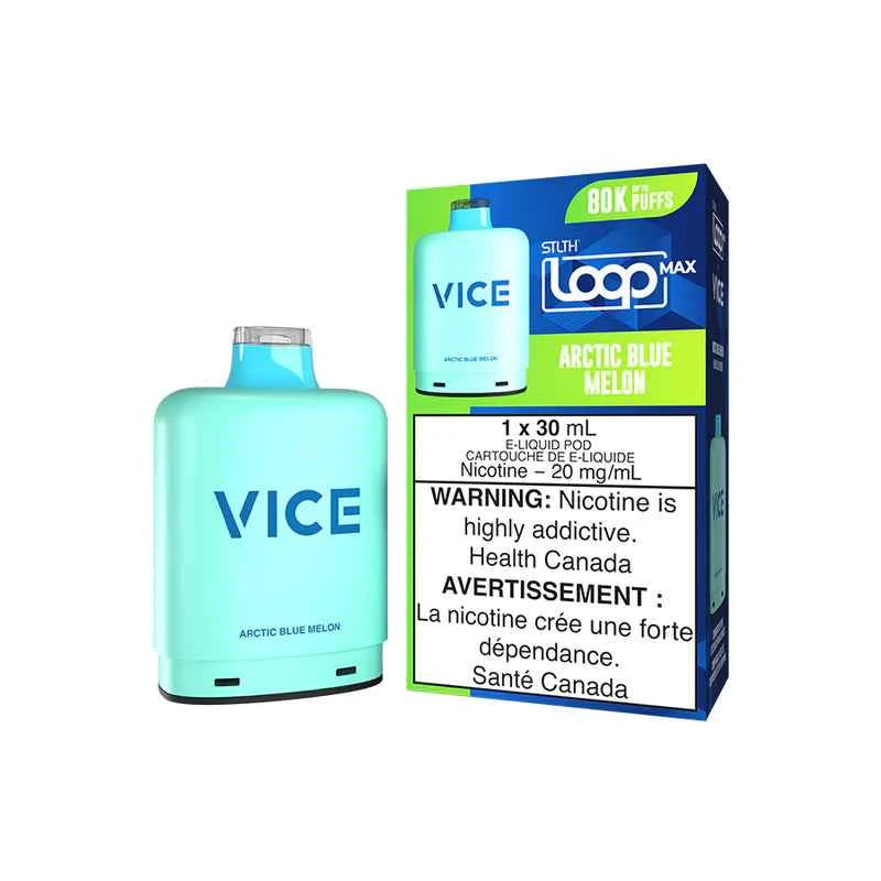 Arctic Blue Melon STLTH Loop Max X Vice 80K Pod