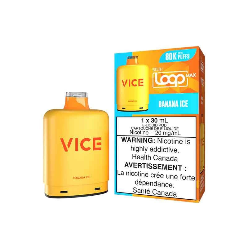 Banana Ice STLTH Loop Max X Vice 80K Pod