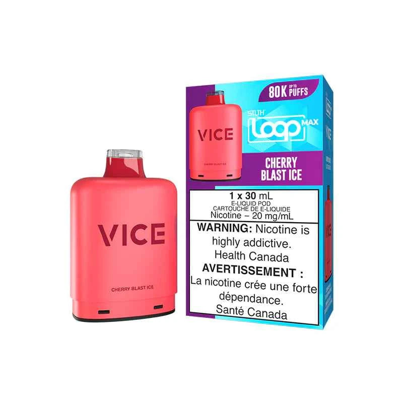 Cherry Blast Ice STLTH Loop Max X Vice 80K Pod