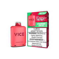 Strawberry Kiwi Ice STLTH Loop Max X Vice 80K Pod