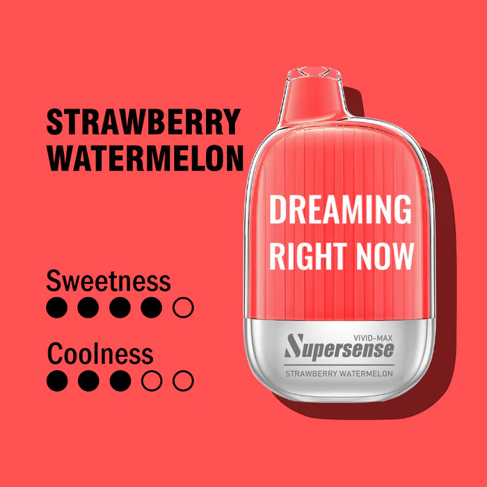 Strawberry Watermelon Supersense VIVD-MAX 8K Disposable Vape