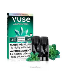 Bold Spearmint Flavor Vuse Pods 2pk Pre-Filled Pods