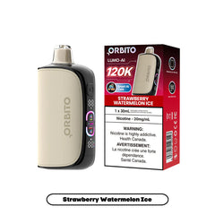 Strawberry Watermelon Ice Orbito Lumo AI 120K Disposable Vap (20mg) - VapeBest